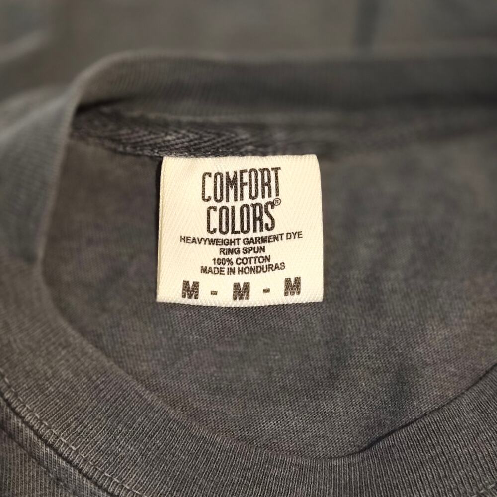 Comfort Colors Medusa Graphic Tee Girls Will Be Girls Gray Medium - Picture 4 of 5
